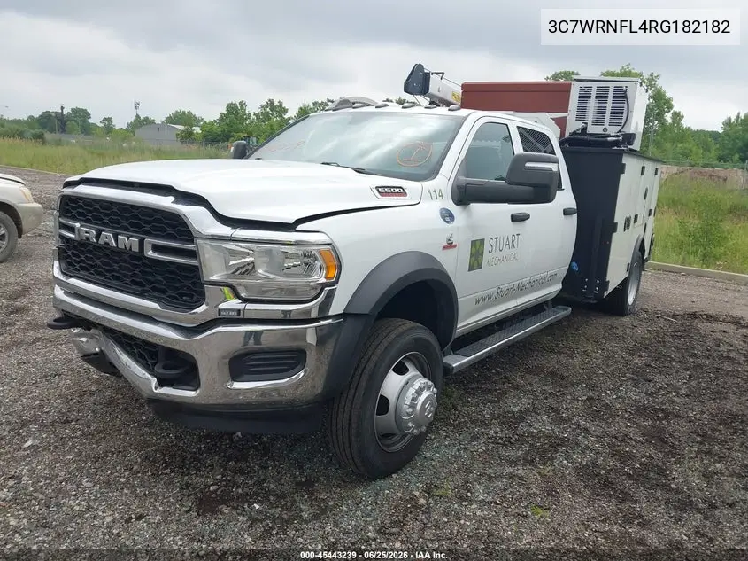 2024 Ram 5500 Chassis Tradesman/Slt/Laramie/Limited VIN: 3C7WRNFL4RG182182 Lot: 45443239