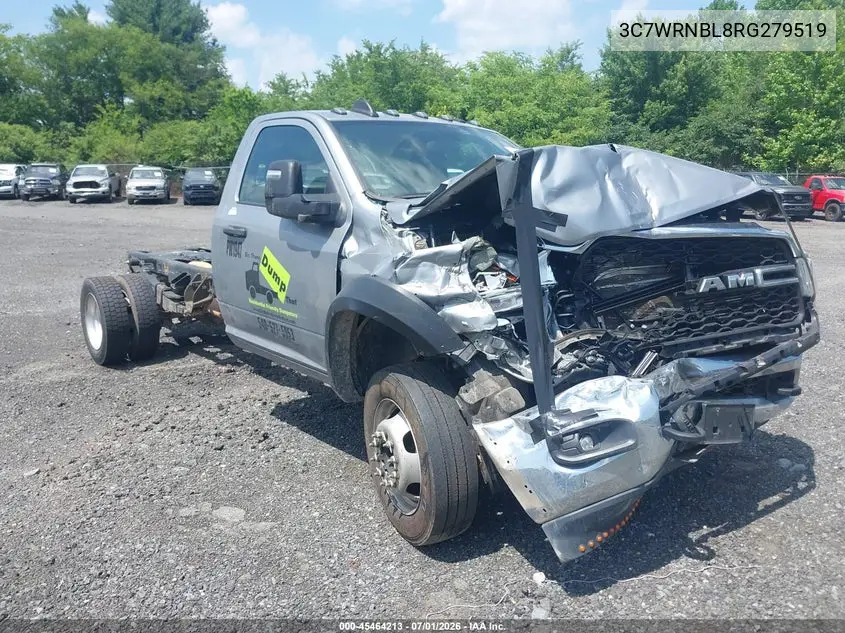 2024 Ram 5500 Chassis Tradesman/Slt VIN: 3C7WRNBL8RG279519 Lot: 45464213