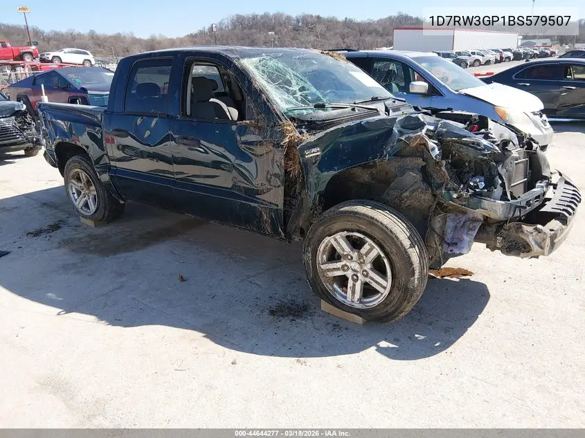 2011 Ram Dakota Bighorn/Lonestar VIN: 1D7RW3GP1BS579507 Lot: 44644277