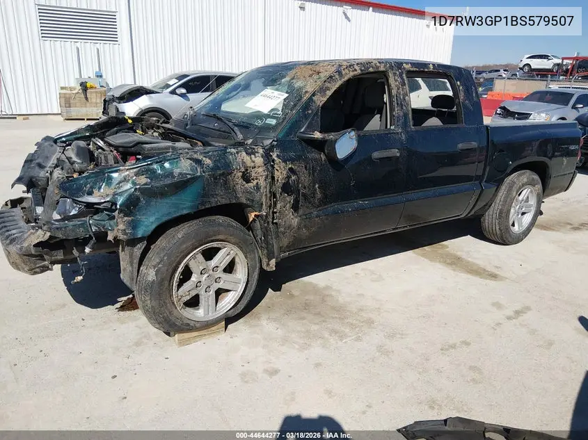 2011 Ram Dakota Bighorn/Lonestar VIN: 1D7RW3GP1BS579507 Lot: 44644277