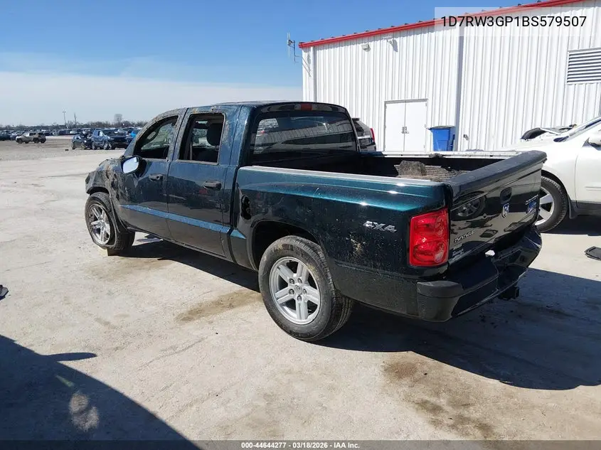 2011 Ram Dakota Bighorn/Lonestar VIN: 1D7RW3GP1BS579507 Lot: 44644277