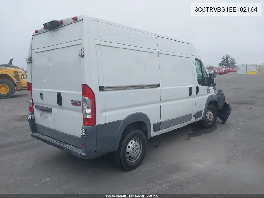 3C6TRVBG1EE102164 2014 Ram Promaster 1500