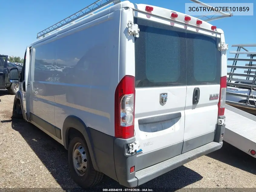 2014 Ram Promaster 1500 Low Roof VIN: 3C6TRVAG7EE101859 Lot: 45584019