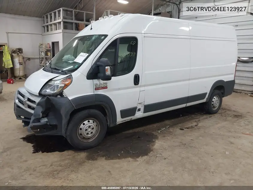 2014 Ram Promaster 2500 High Roof VIN: 3C6TRVDG4EE123927 Lot: 45595397