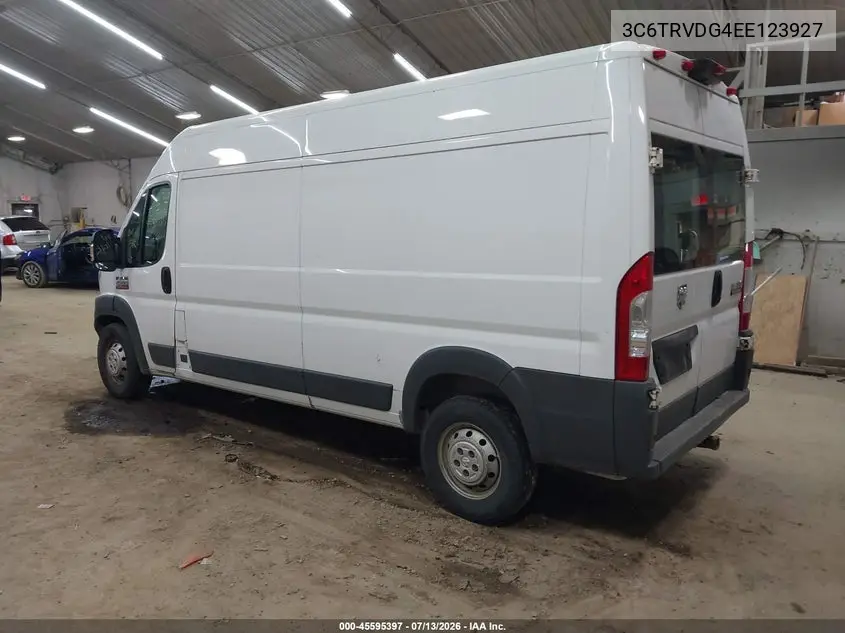 2014 Ram Promaster 2500 High Roof VIN: 3C6TRVDG4EE123927 Lot: 45595397