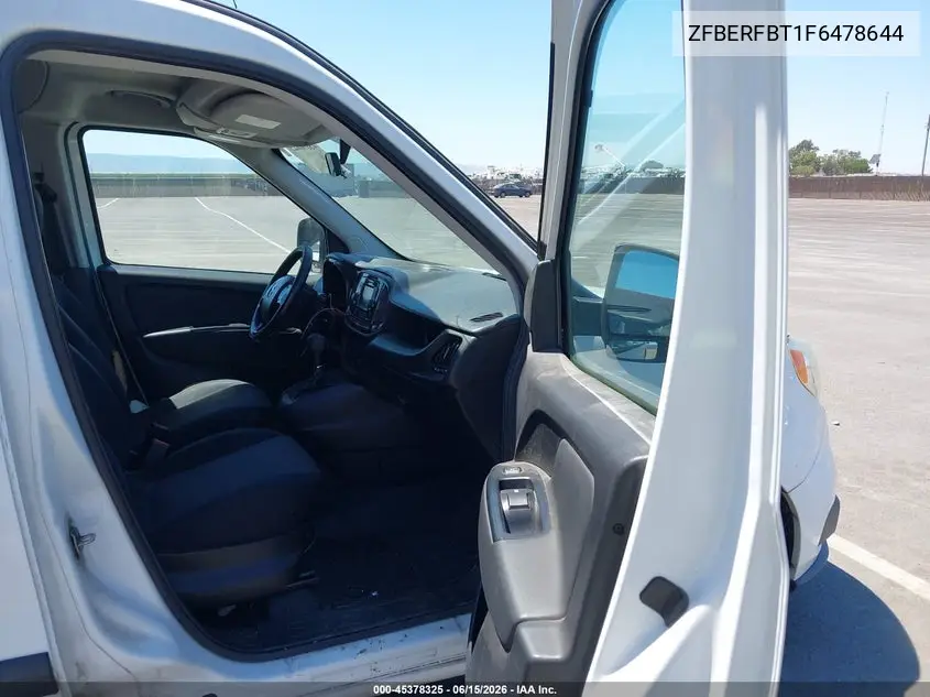 2015 Ram Promaster City Slt VIN: ZFBERFBT1F6A78644 Lot: 45378325