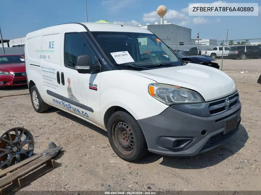 2015 Ram Promaster City Tradesman VIN: ZFBERFAT8F6A40880 Lot: 45473435