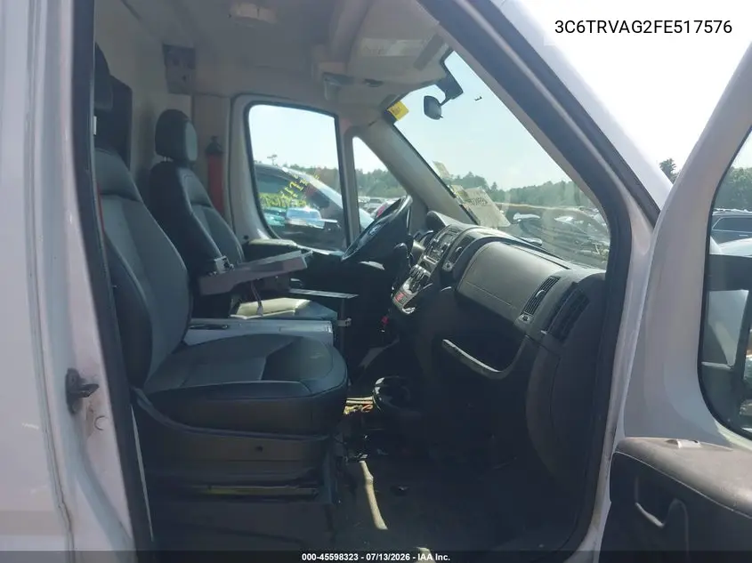 2015 Ram Promaster 1500 Low Roof VIN: 3C6TRVAG2FE517576 Lot: 45598323