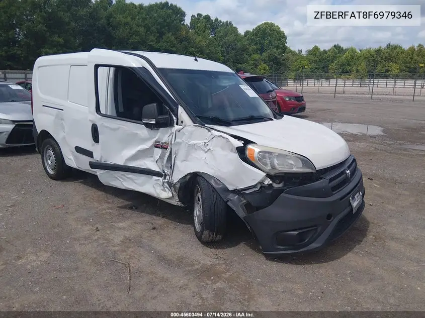 2015 Ram Promaster City Tradesman VIN: ZFBERFAT8F6979346 Lot: 45603494