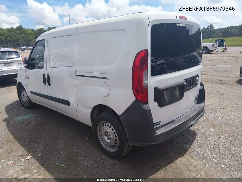 2015 Ram Promaster City Tradesman VIN: ZFBERFAT8F6979346 Lot: 45603494
