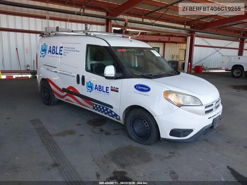 2016 Ram Promaster City Tradesman Slt VIN: ZFBERFBT4G6C19255 Lot: 45456711