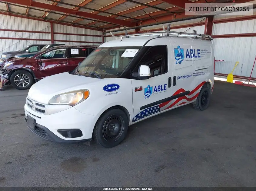 2016 Ram Promaster City Tradesman Slt VIN: ZFBERFBT4G6C19255 Lot: 45456711