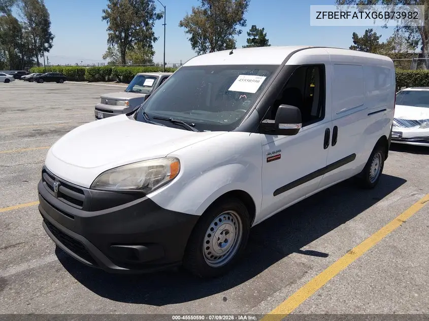 2016 Ram Promaster City Tradesman VIN: ZFBERFATXG6B73982 Lot: 45550590