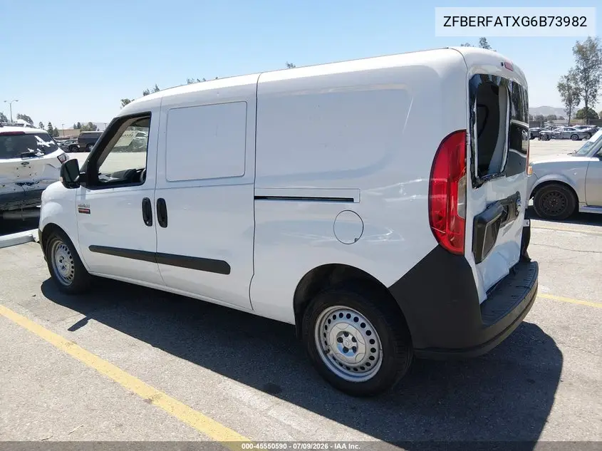 2016 Ram Promaster City Tradesman VIN: ZFBERFATXG6B73982 Lot: 45550590
