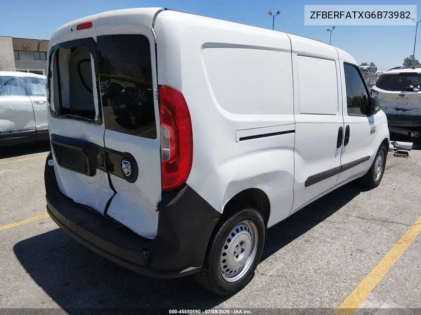 2016 Ram Promaster City Tradesman VIN: ZFBERFATXG6B73982 Lot: 45550590