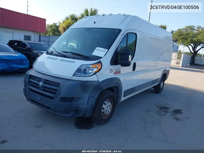 2016 Ram Promaster 2500 High Roof VIN: 3C6TRVDG4GE100506 Lot: 45576344
