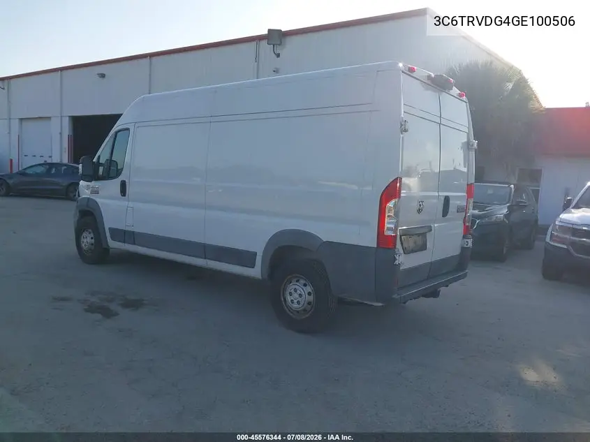 2016 Ram Promaster 2500 High Roof VIN: 3C6TRVDG4GE100506 Lot: 45576344