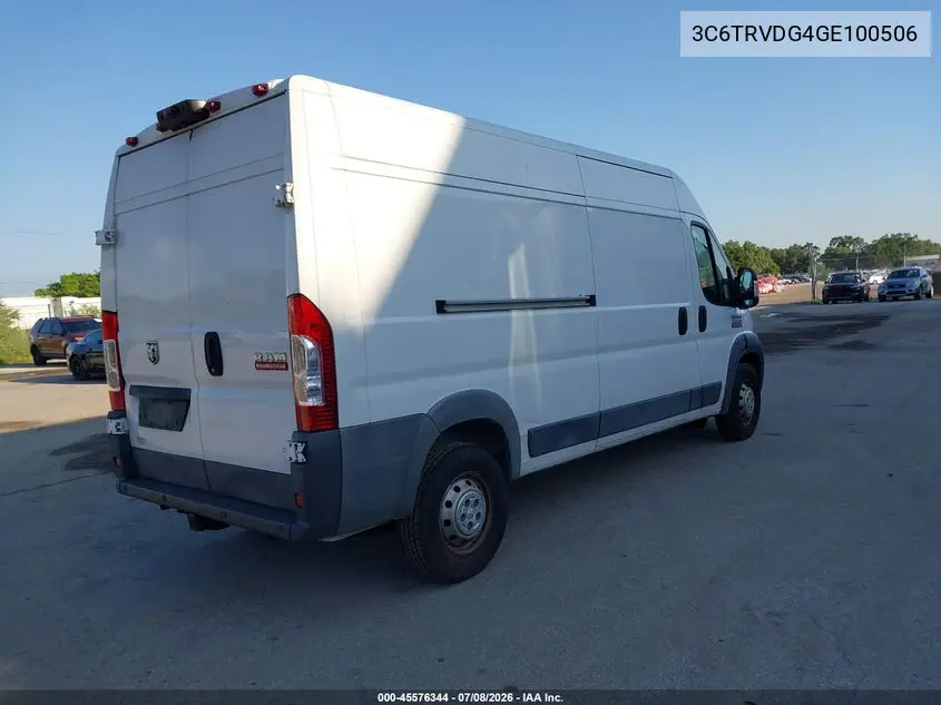 2016 Ram Promaster 2500 High Roof VIN: 3C6TRVDG4GE100506 Lot: 45576344