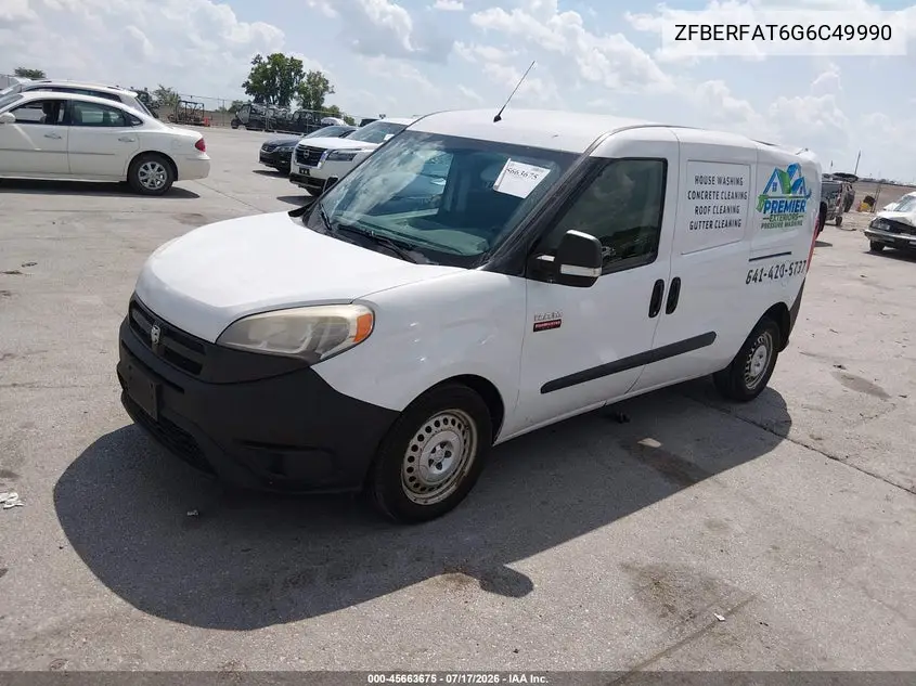 2016 Ram Promaster City Tradesman VIN: ZFBERFAT6G6C49990 Lot: 45663675