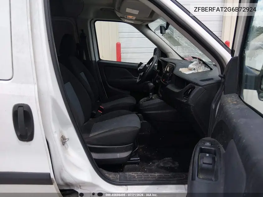 2016 Ram Promaster City Tradesman VIN: ZFBERFAT2G6B72924 Lot: 45686495