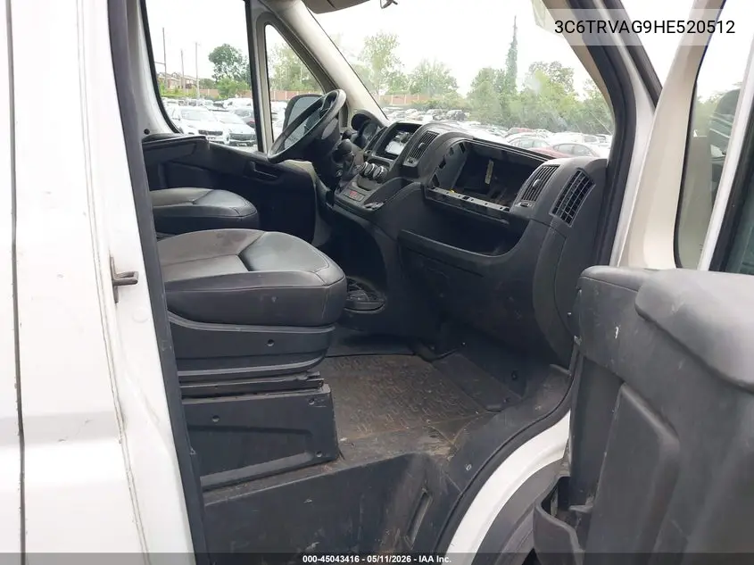 3C6TRVAG9HE520512 2017 Ram Promaster 1500 Low Roof 136 Wb