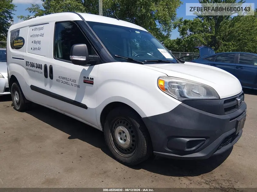 2017 Ram Promaster City Tradesman VIN: ZFBERFAB8H6E00143 Lot: 45354030