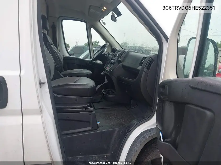 2017 Ram Promaster 2500 High Roof 159 Wb VIN: 3C6TRVDG5HE522351 Lot: 45636637