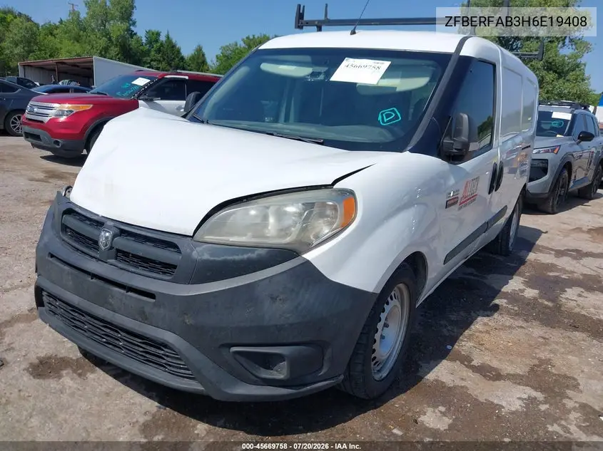 2017 Ram Promaster City Tradesman VIN: ZFBERFAB3H6E19408 Lot: 45669758