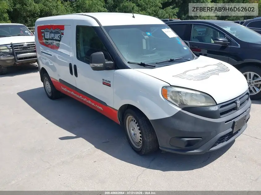 2017 Ram Promaster City Tradesman VIN: ZFBERFAB9H6D62602 Lot: 45682864