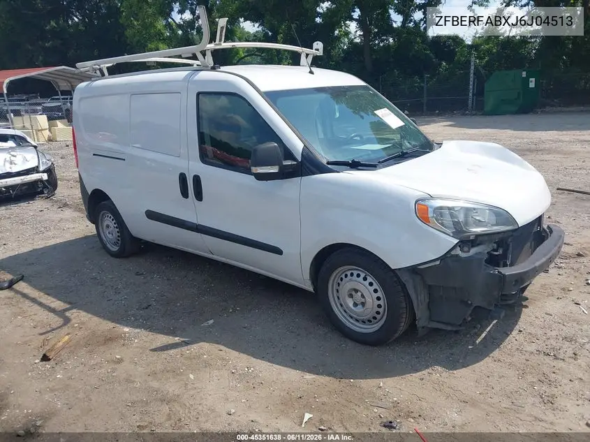 2018 Ram Promaster City Tradesman VIN: ZFBERFABXJ6J04513 Lot: 45351638