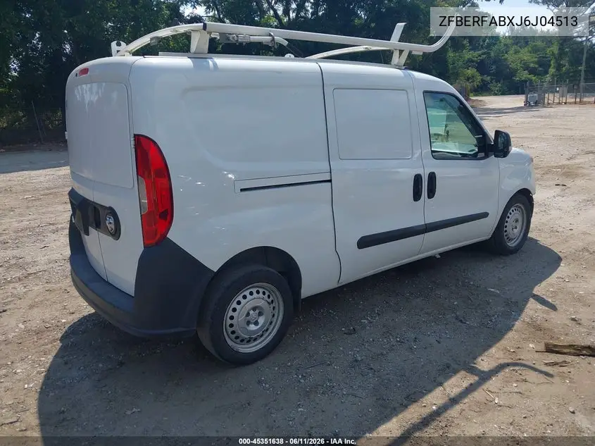 2018 Ram Promaster City Tradesman VIN: ZFBERFABXJ6J04513 Lot: 45351638