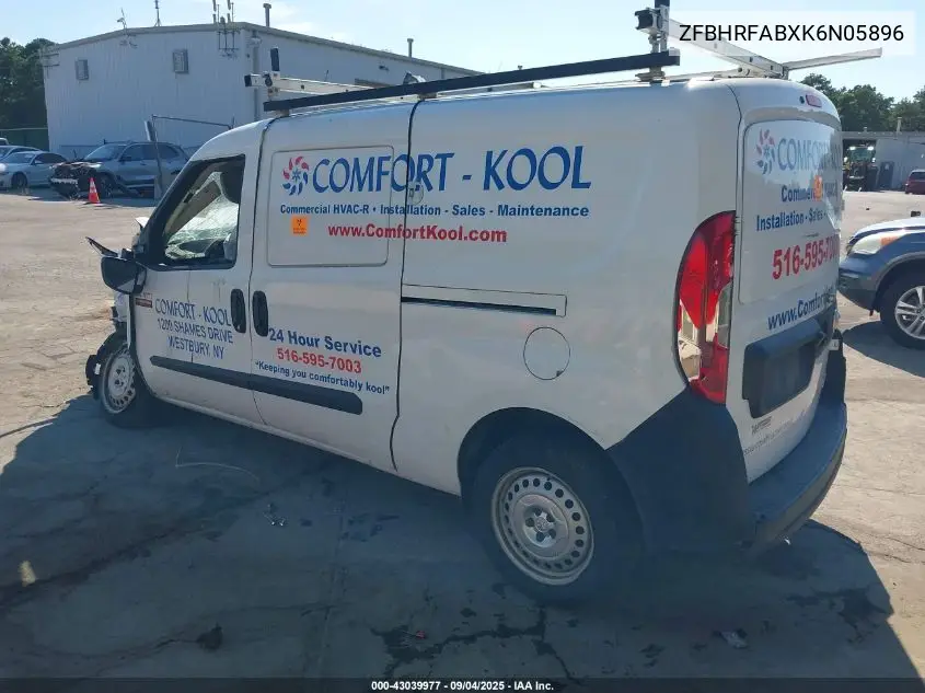 ZFBHRFABXK6N05896 2019 Ram Promaster City Tradesman