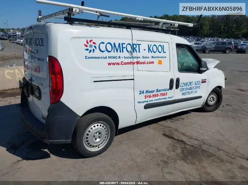 ZFBHRFABXK6N05896 2019 Ram Promaster City Tradesman