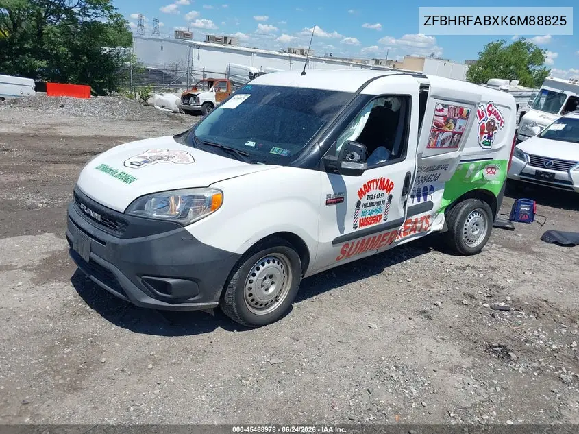 2019 Ram Promaster City Tradesman VIN: ZFBHRFABXK6M88825 Lot: 45468978