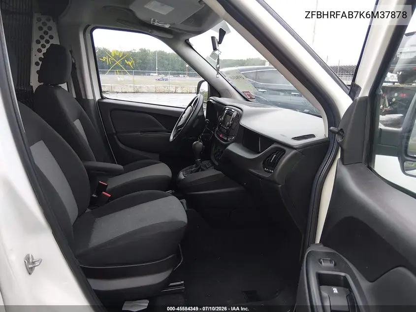 2019 Ram Promaster City Tradesman VIN: ZFBHRFAB7K6M37878 Lot: 45584349