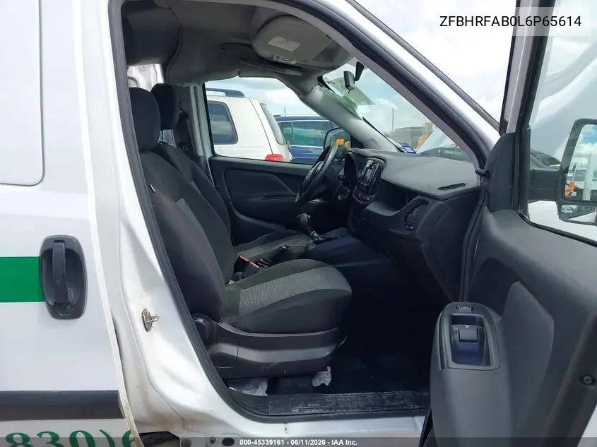 2020 Ram Promaster City Tradesman VIN: ZFBHRFAB0L6P65614 Lot: 45339161