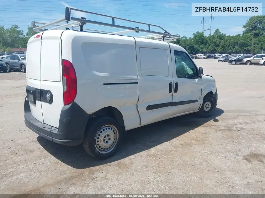 2020 Ram Promaster City Tradesman VIN: ZFBHRFAB4L6P14732 Lot: 45344355