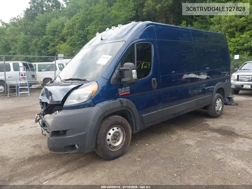 2020 Ram Promaster 2500 High Roof 159 Wb VIN: 3C6TRVDG4LE127828 Lot: 45558318