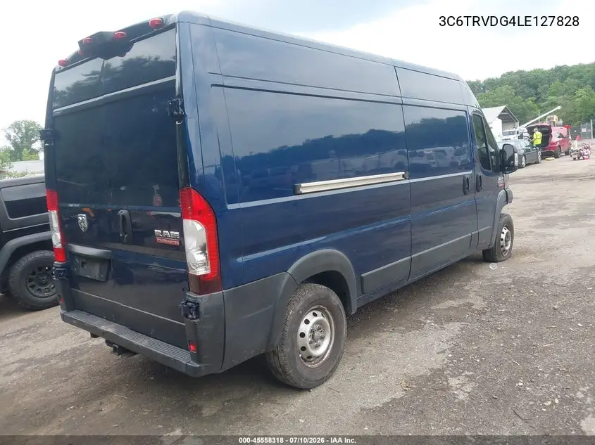 2020 Ram Promaster 2500 High Roof 159 Wb VIN: 3C6TRVDG4LE127828 Lot: 45558318