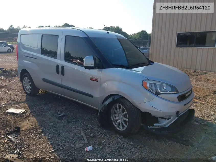 2020 Ram Promaster City Slt VIN: ZFBHRFBB2L6R54120 Lot: 45647236