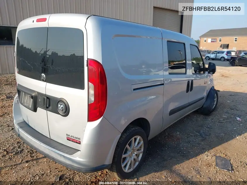 2020 Ram Promaster City Slt VIN: ZFBHRFBB2L6R54120 Lot: 45647236