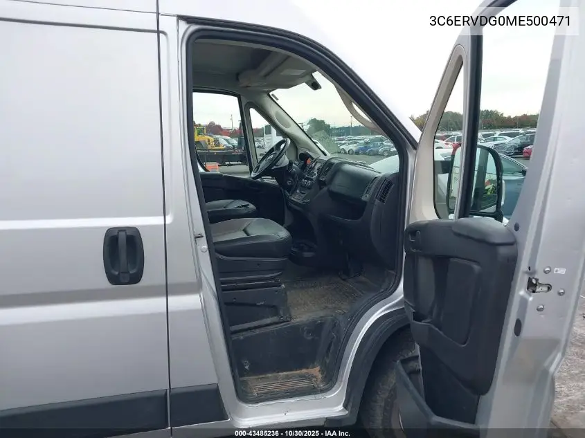 3C6ERVDG0ME500471 2021 Ram Promaster 2500 High Roof 159 Wb