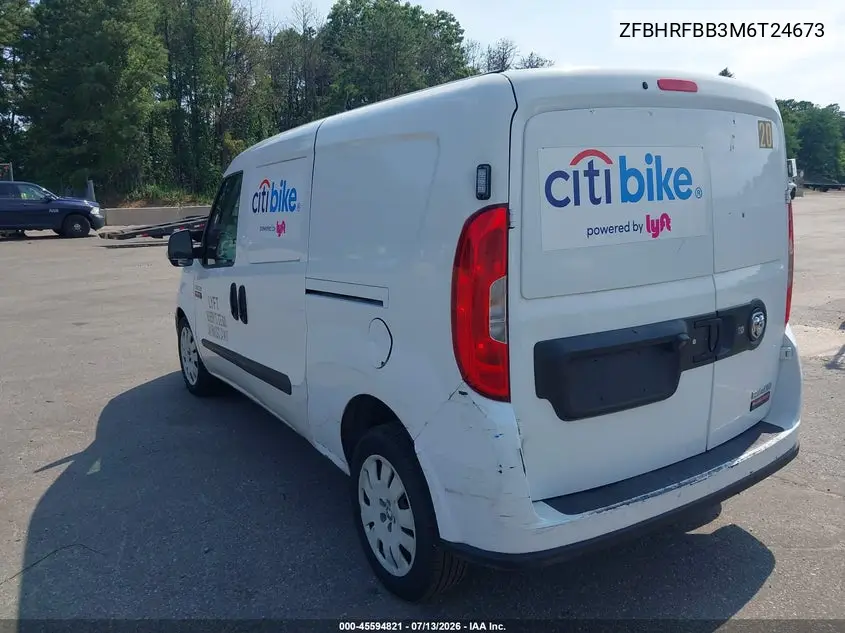 2021 Ram Promaster City Tradesman Slt VIN: ZFBHRFBB3M6T24673 Lot: 45594821
