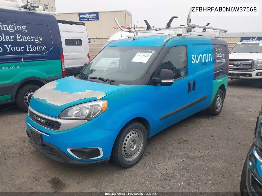 ZFBHRFAB0N6W37568 2022 Ram Promaster City Cargo Van