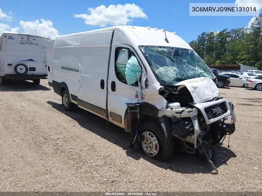 2022 Ram Promaster 3500 Cargo Van High Roof 159 Wb Ext VIN: 3C6MRVJG9NE131014 Lot: 45334831