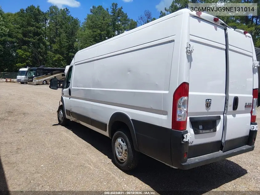 2022 Ram Promaster 3500 Cargo Van High Roof 159 Wb Ext VIN: 3C6MRVJG9NE131014 Lot: 45334831