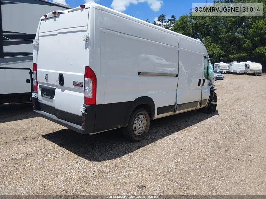 2022 Ram Promaster 3500 Cargo Van High Roof 159 Wb Ext VIN: 3C6MRVJG9NE131014 Lot: 45334831