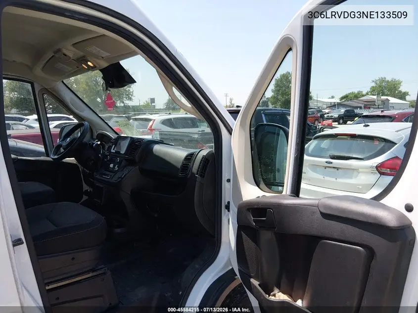 2022 Ram Promaster 2500 High Roof 159 Wb VIN: 3C6LRVDG3NE133509 Lot: 45584215