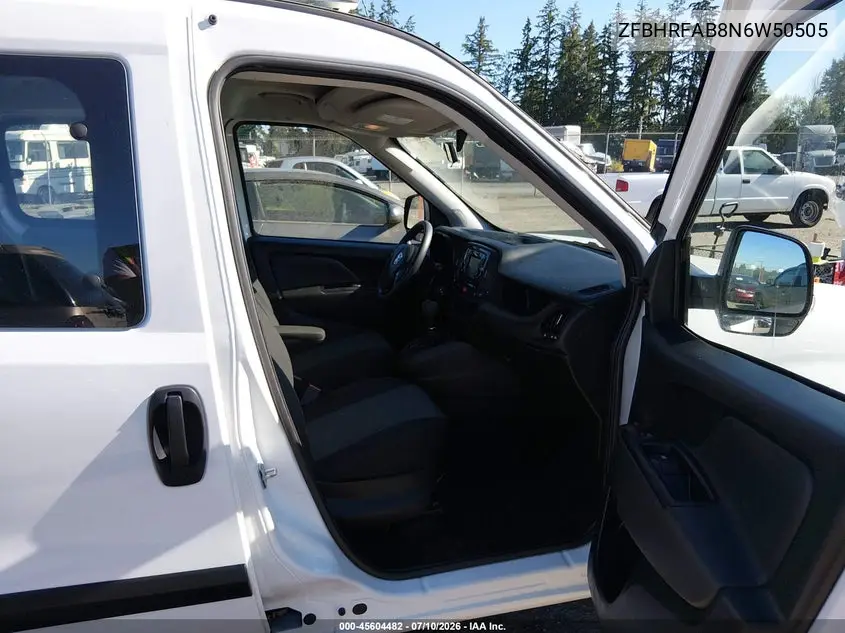 2022 Ram Promaster City Wagon VIN: ZFBHRFAB8N6W50505 Lot: 45604482