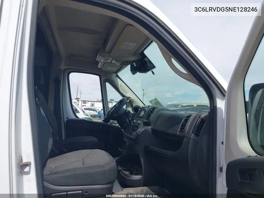 2022 Ram Promaster 2500 High Roof 159 Wb VIN: 3C6LRVDG5NE128246 Lot: 45650864
